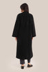 Oversized wool fur coat